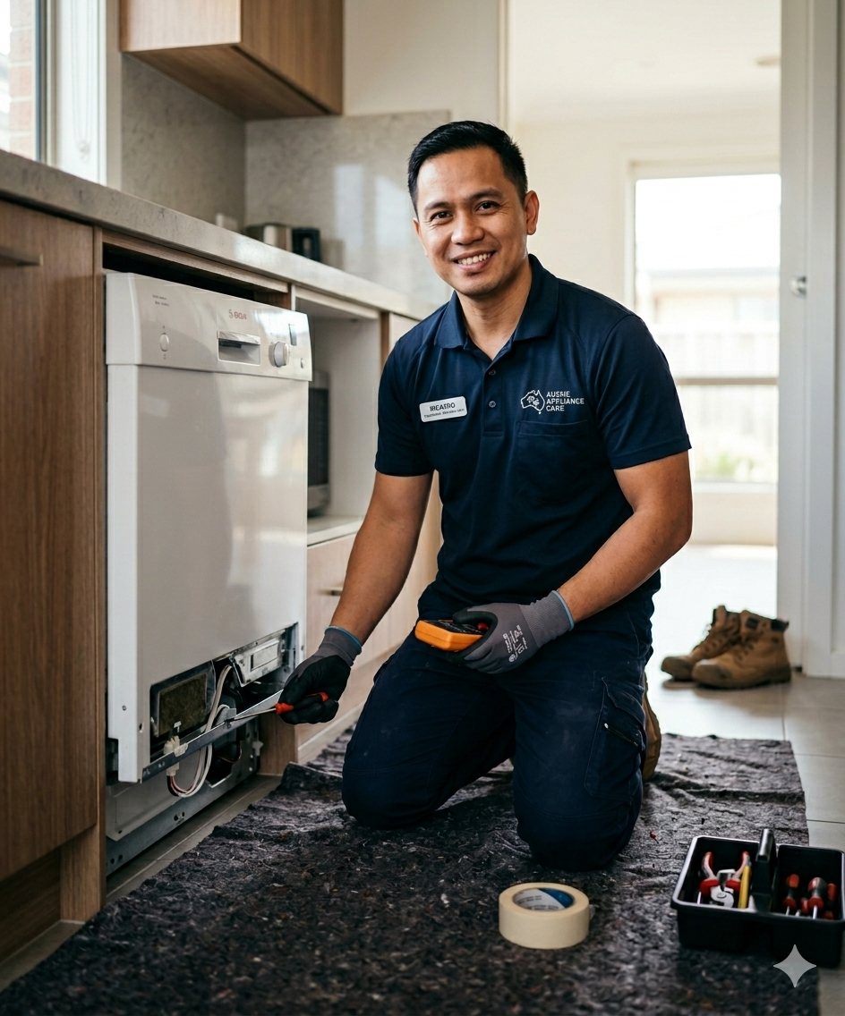 A tidy, modern kitchen with appliances cared for